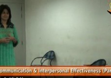 Communication & Interpersonal Effectiveness (Part 1 – 1.2)