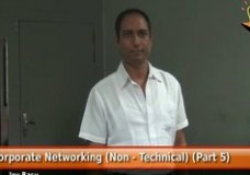 Corporate Networking (Non – Technical) (Part 5 – 5.3)