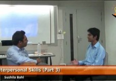 Interpersonal Skills (Part 3 – 3.1)
