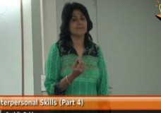 Interpersonal Skills (Part 4 – 4.2)