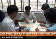 Management, Team Management & Team Work (Part 3 – 3.3)
