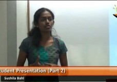 Student Presentation (Part 2 – 2.3)