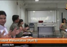 Student Presentation (Part 5 – 5.4)