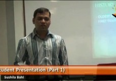Student Presentation (Part 1 – 1.5)