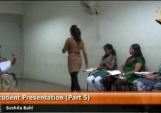 Student Presentation (Part 5 – 5.2)